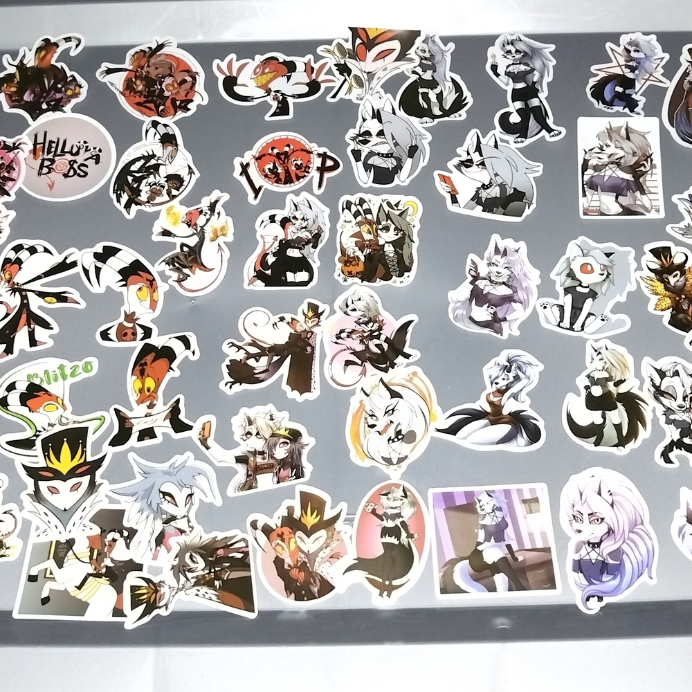 Helluva Boss Sticker Set
